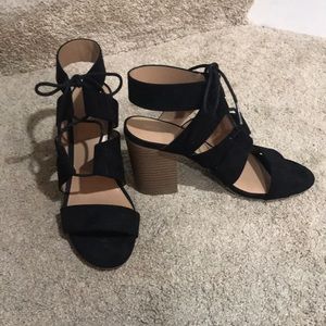 Merona block heel sandal